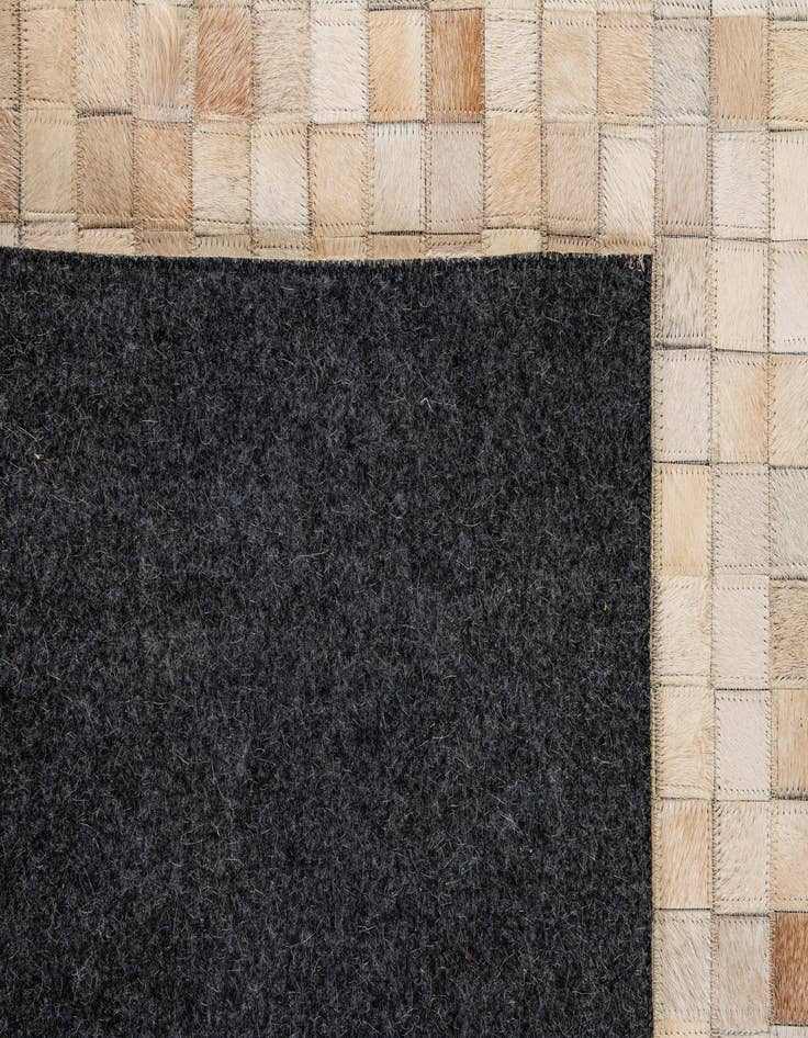 Detail image of 8' x 9' 10 Cowhide - Patchwork Rug