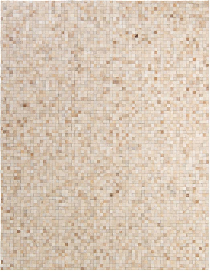 Detail image of 8' x 9' 10 Cowhide - Patchwork Rug