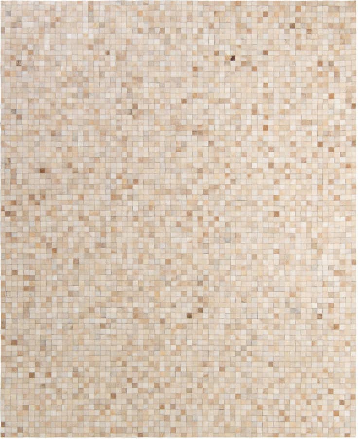 Detail image of 8' x 9' 10 Cowhide - Patchwork Rug