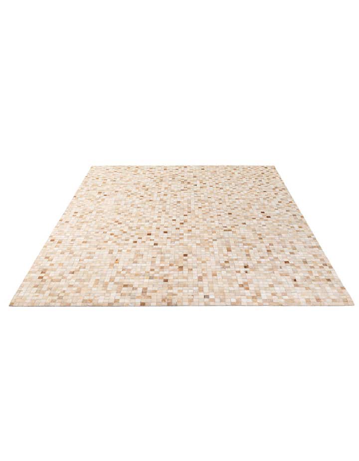 8' 1 x 10' Cowhide - Patchwork Rug
