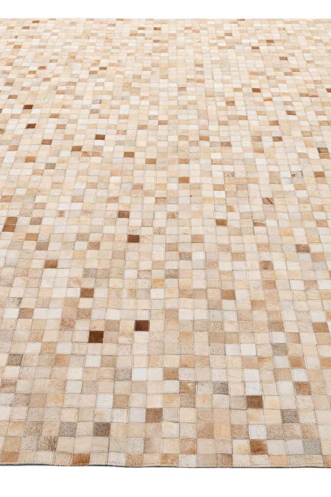 8' 1 x 10' Cowhide - Patchwork Rug