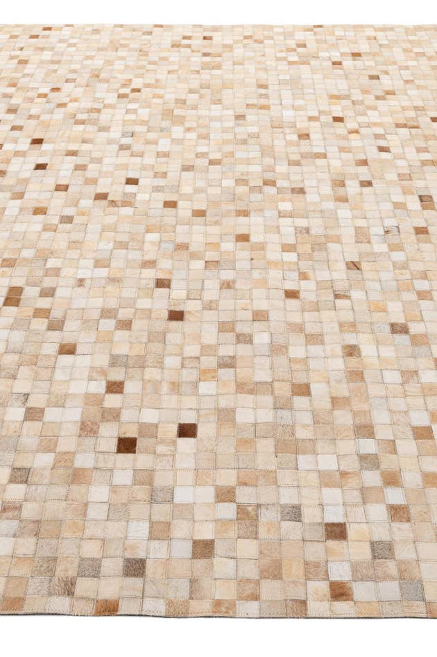 Detail image of 8' 1 x 10' Cowhide - Patchwork Rug