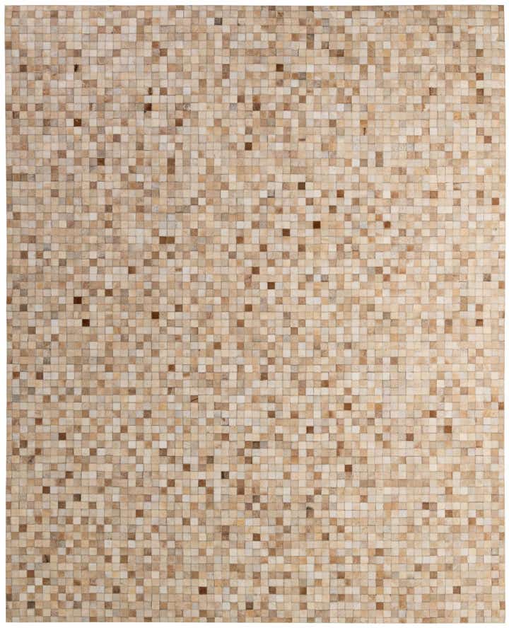 8' 1 x 10' Cowhide - Patchwork Rug