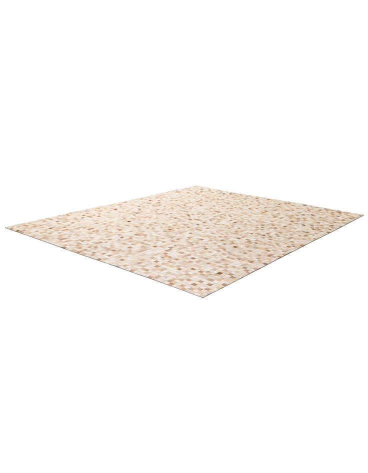 Detail image of 8' x 9' 11 Cowhide - Patchwork Rug