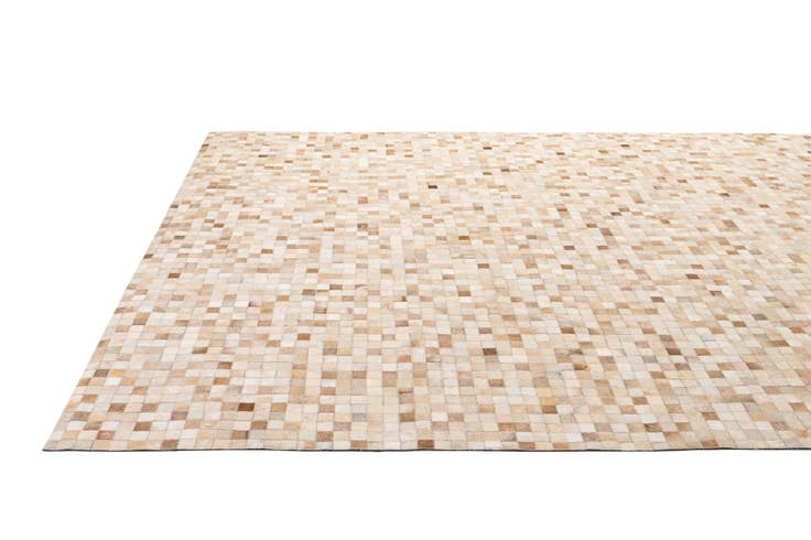 Detail image of 8' x 9' 11 Cowhide - Patchwork Rug