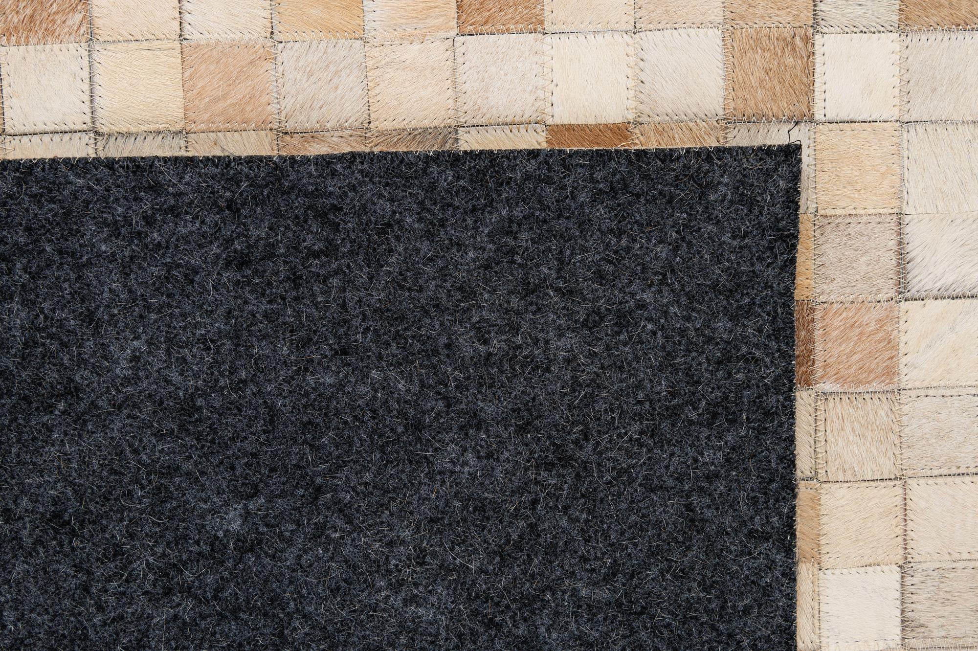 8' x 9' 11 Cowhide - Patchwork Rug