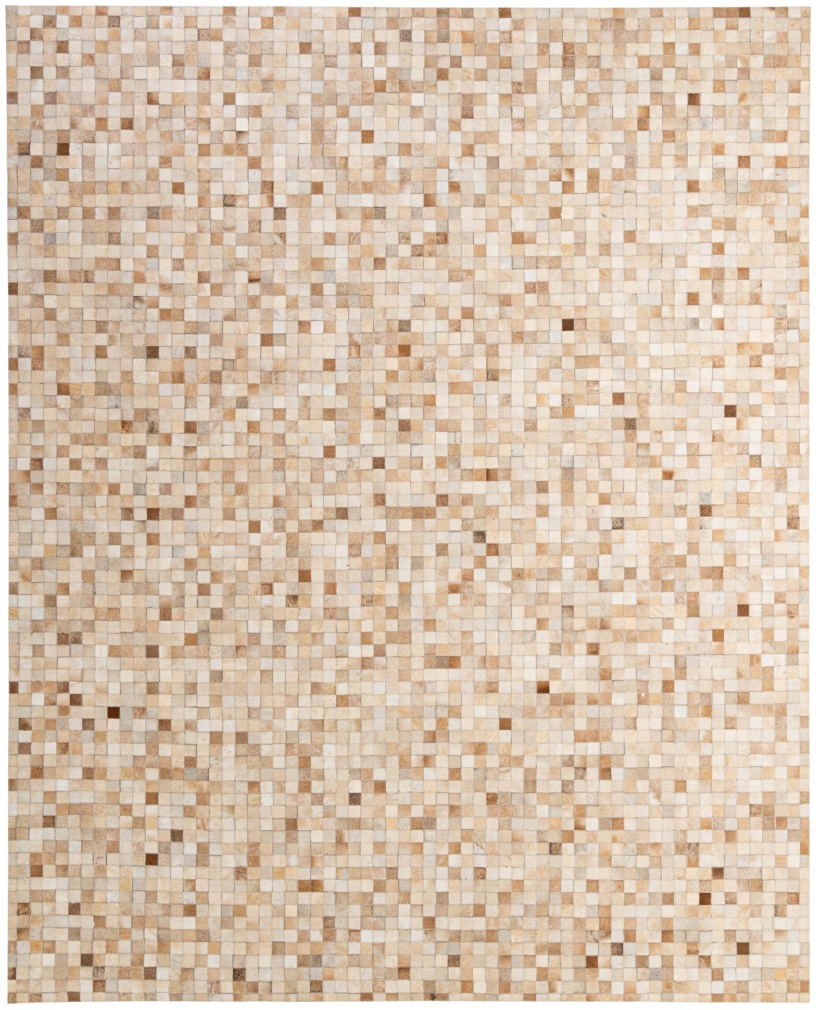 8' x 9' 11 Cowhide - Patchwork Rug