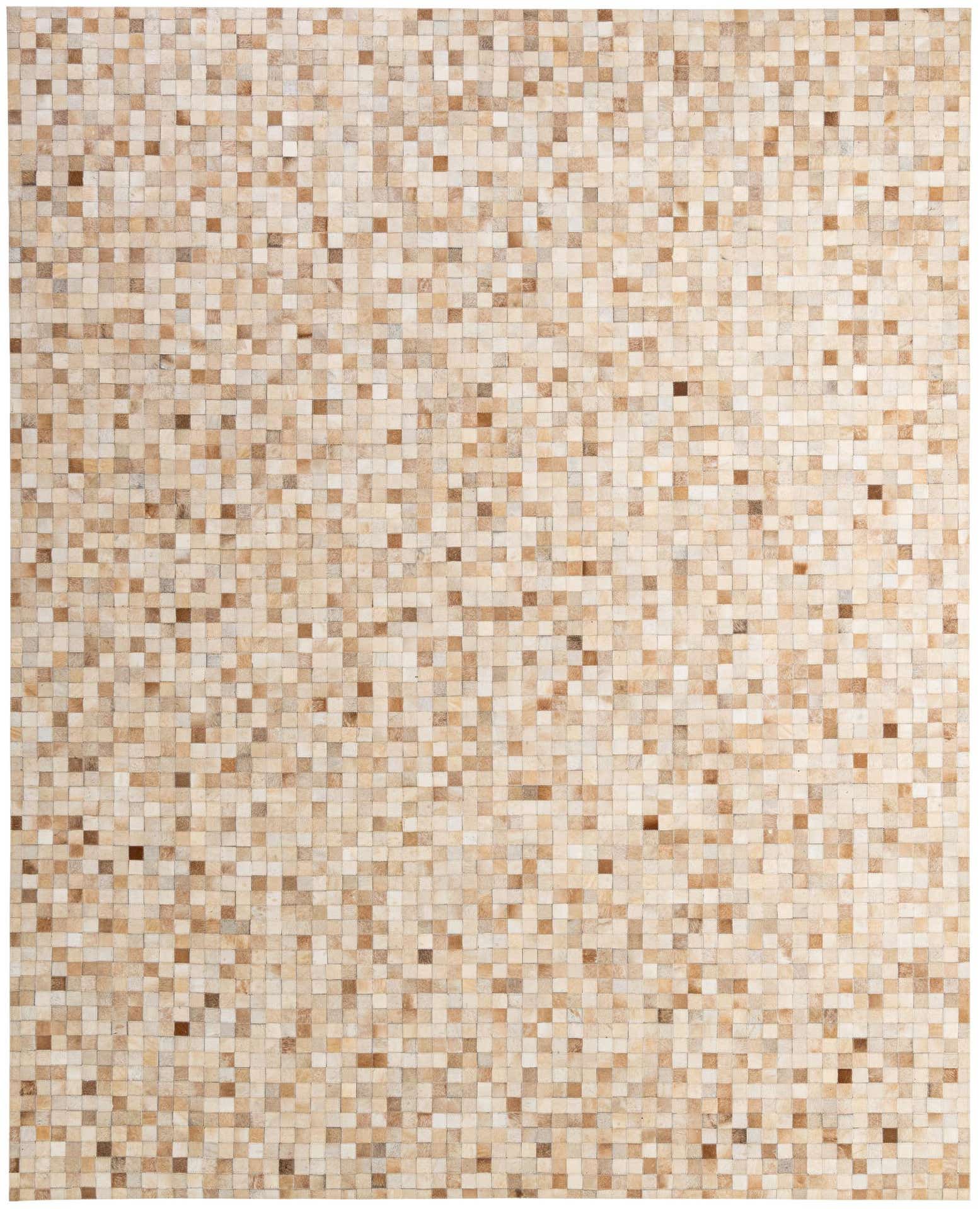 8' x 9' 11 Cowhide - Patchwork Rug