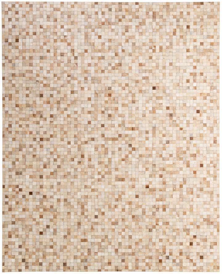 8' x 9' 11 Cowhide - Patchwork Rug