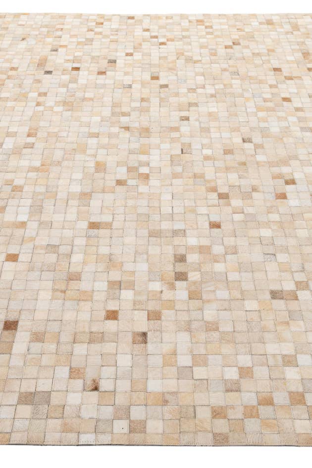 Detail image of 8' 1 x 10' Cowhide - Patchwork Rug