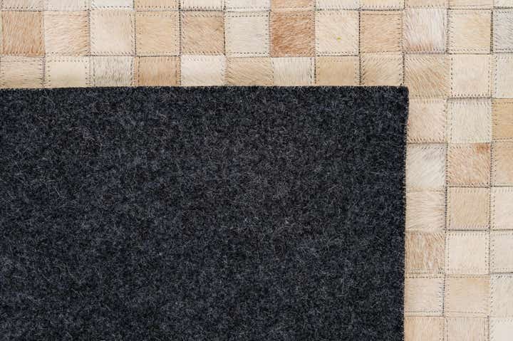 8' 1 x 10' Cowhide - Patchwork Rug