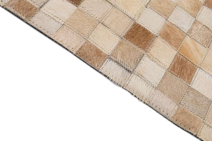 8' 1 x 9' 11 Cowhide - Patchwork Rug