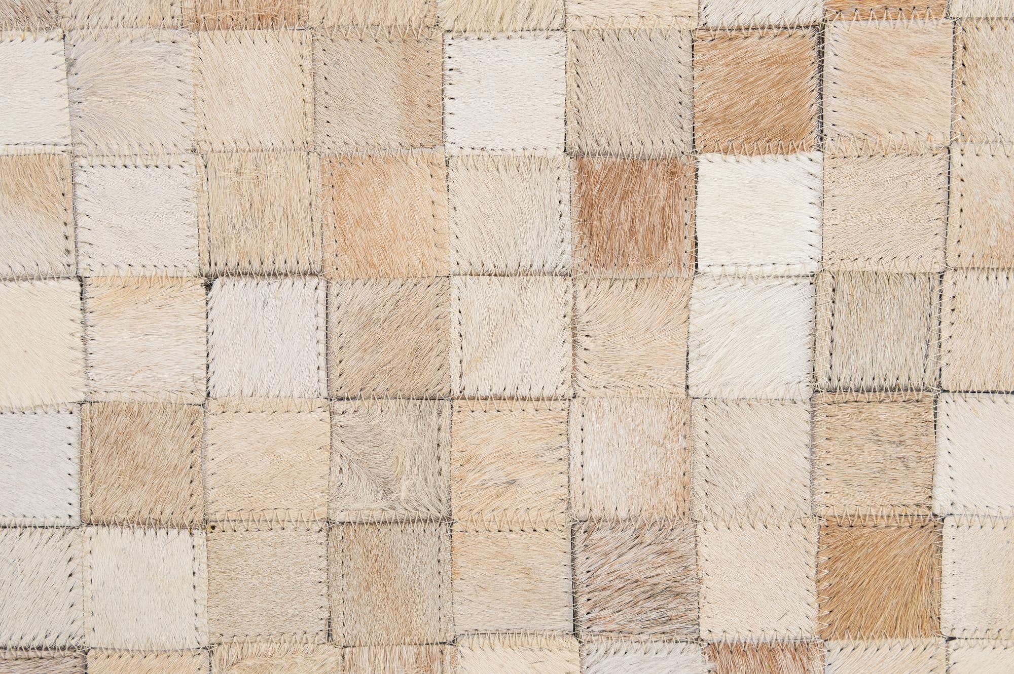 8' 1 x 9' 11 Cowhide - Patchwork Rug