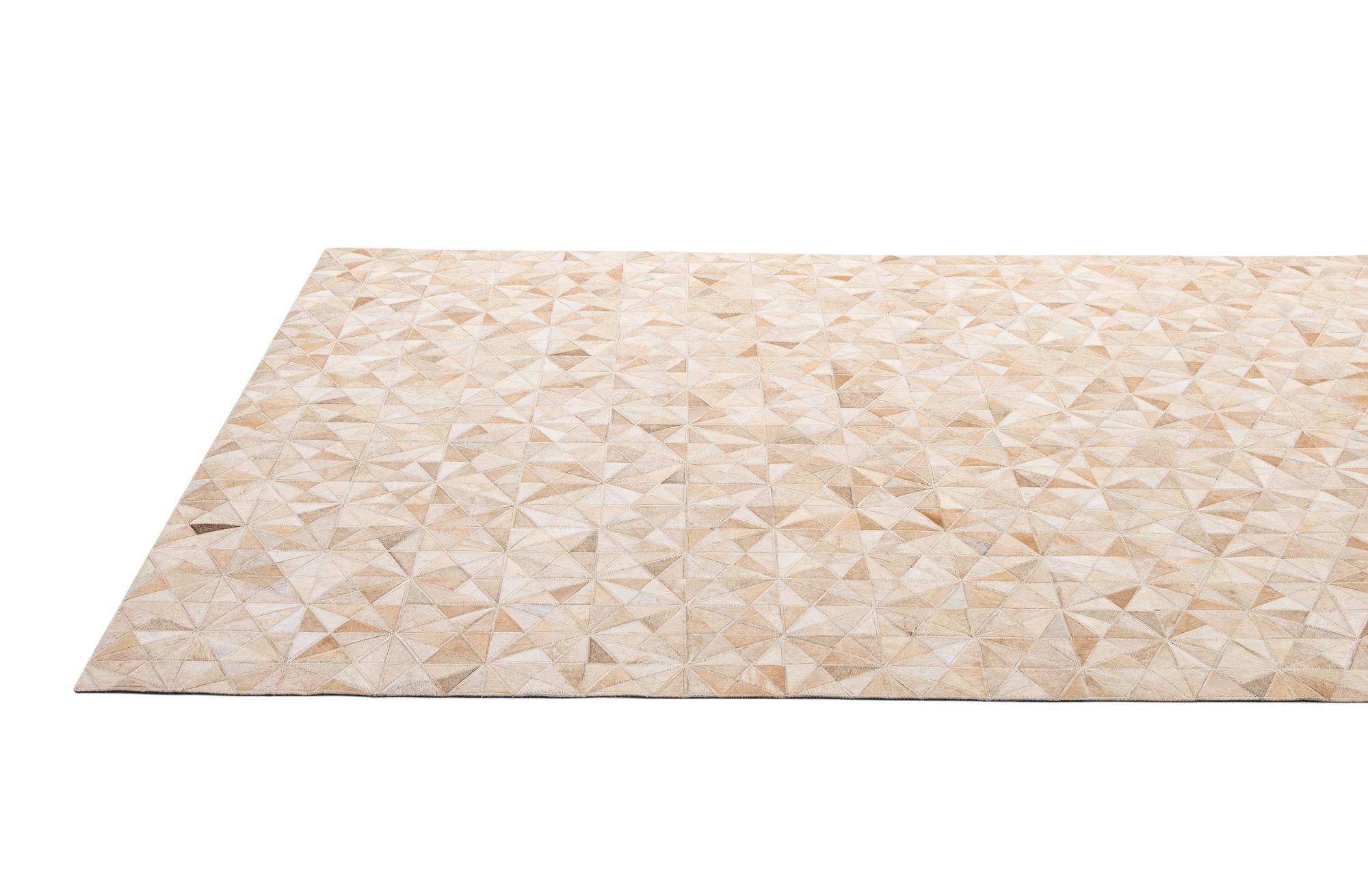 5' 9 x 7' 8 Cowhide - Patchwork Rug