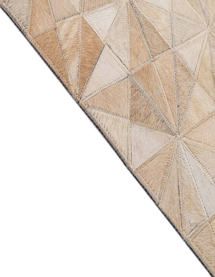 Detail image of 5' 9 x 7' 8 Cowhide - Patchwork Rug