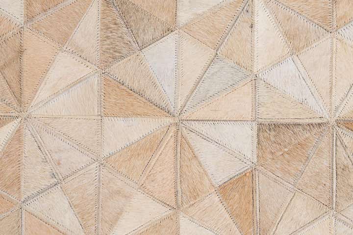 5' 9 x 7' 8 Cowhide - Patchwork Rug