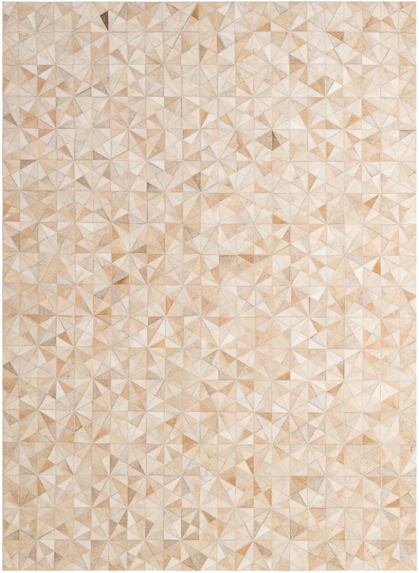 5' 9 x 7' 8 Cowhide - Patchwork Rug