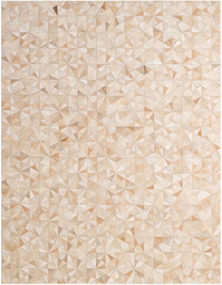 Detail image of 5' 9 x 7' 8 Cowhide - Patchwork Rug