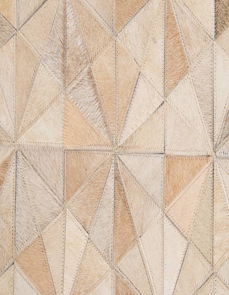 Detail image of 5' 9 x 7' 11 Cowhide - Patchwork Rug
