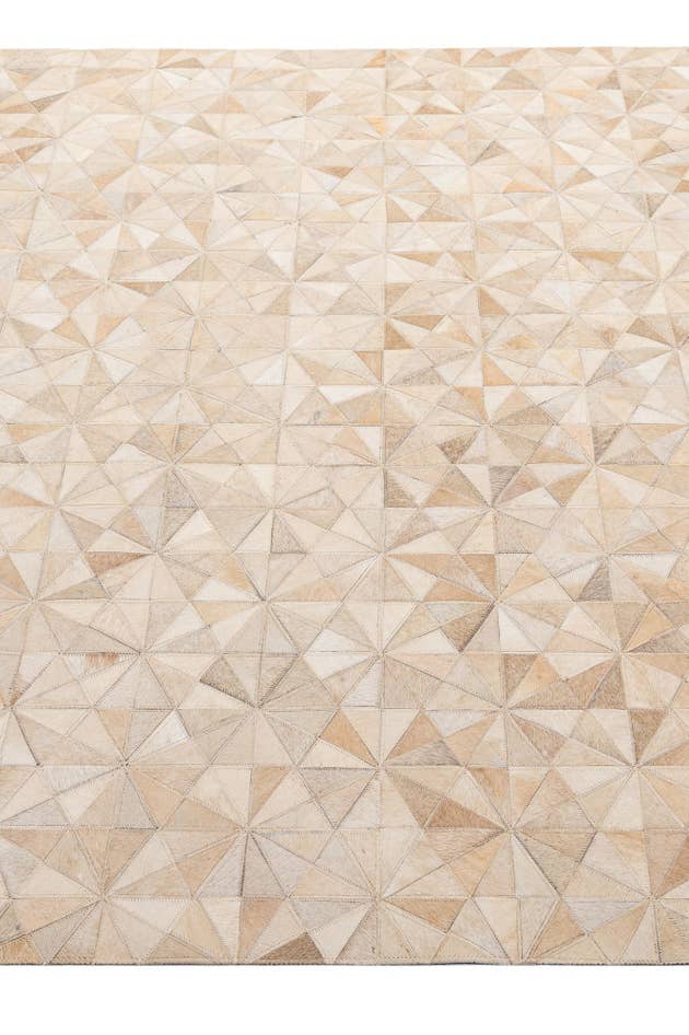 Detail image of 5' 9 x 7' 10 Cowhide - Patchwork Rug