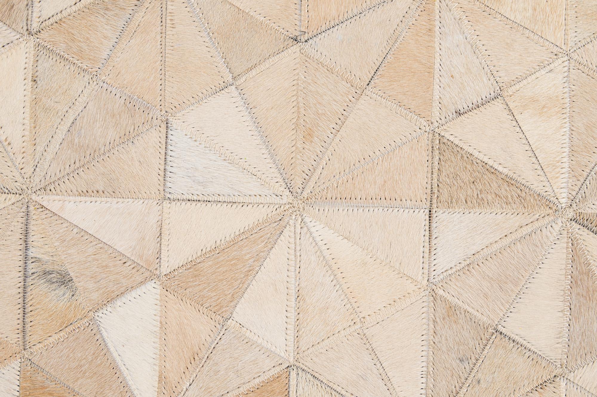 5' 9 x 7' 10 Cowhide - Patchwork Rug