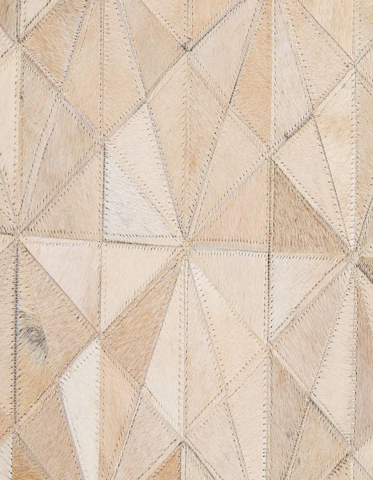 Detail image of 5' 9 x 7' 10 Cowhide - Patchwork Rug
