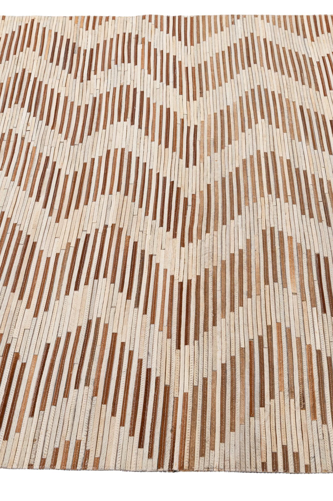 4' 11 x 8' 2 Cowhide - Patchwork Rug