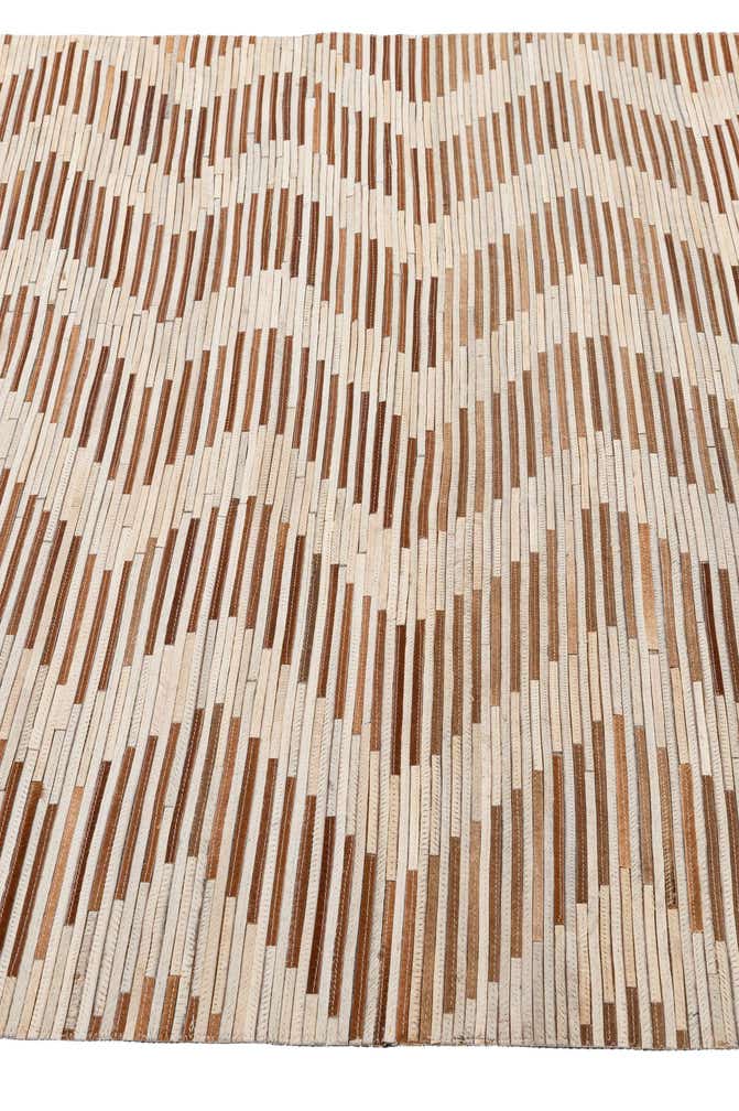 4' 11 x 8' 2 Cowhide - Patchwork Rug