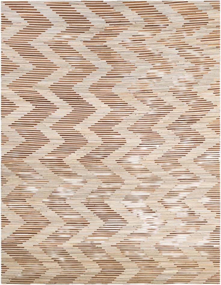 Detail image of 4' 11 x 8' 2 Cowhide - Patchwork Rug
