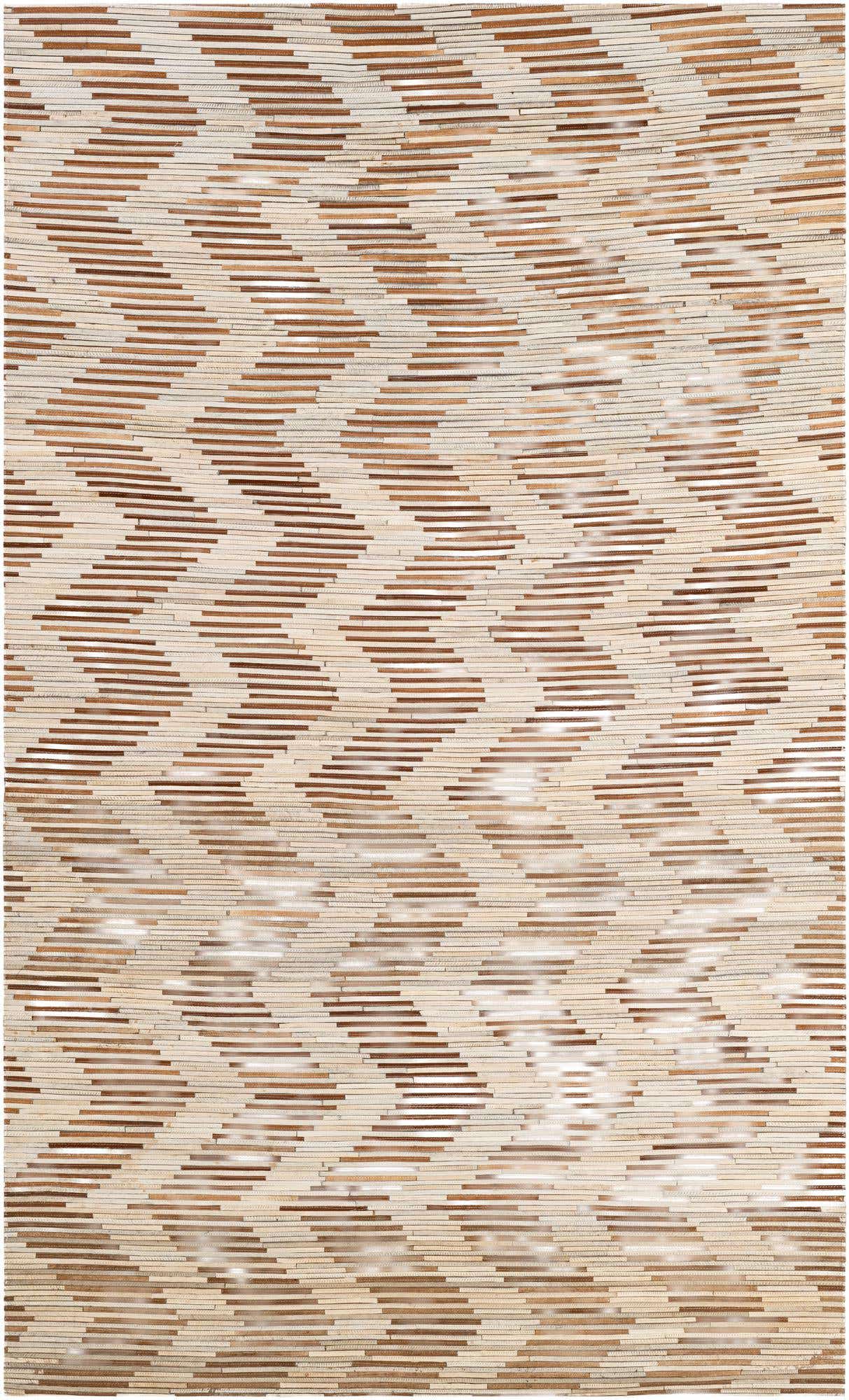 4' 11 x 8' 2 Cowhide - Patchwork Rug