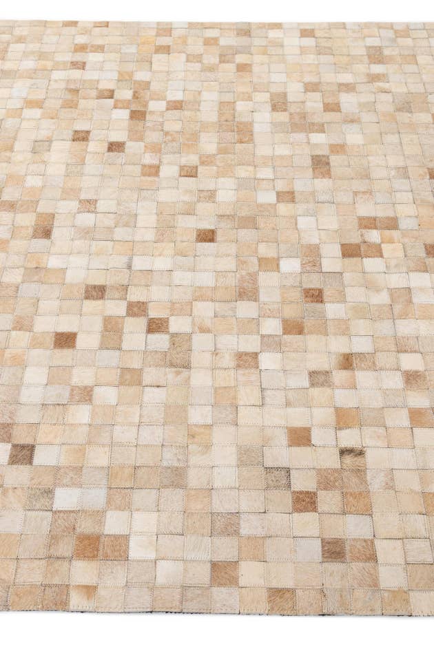 Detail image of 5' x 7' 10 Cowhide - Patchwork Rug