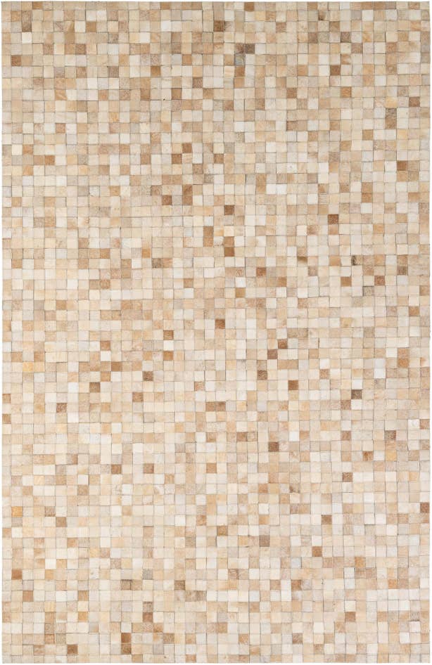 Detail image of 5' x 7' 10 Cowhide - Patchwork Rug