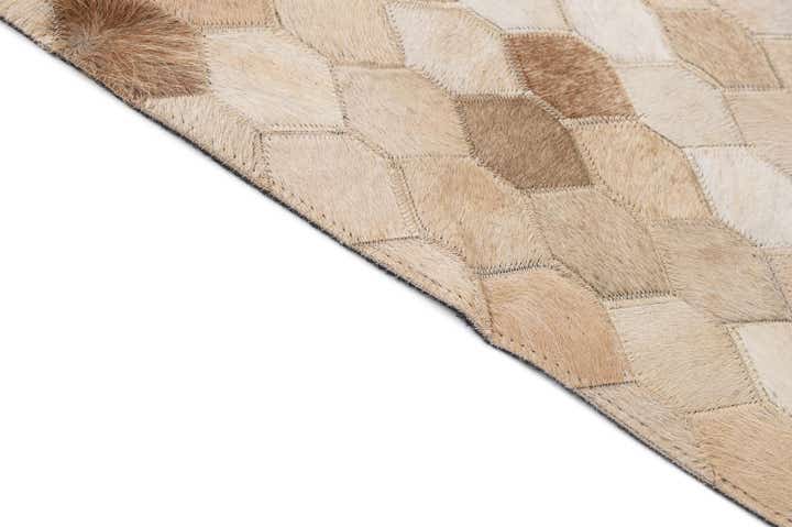 5' 9 x 8' Cowhide - Patchwork Rug