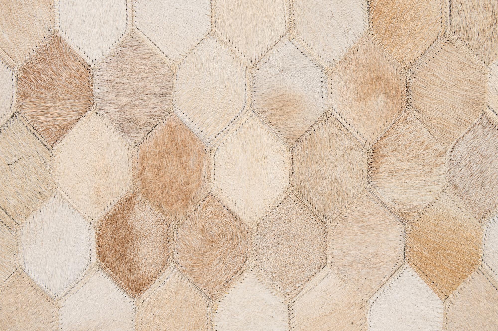 5' 9 x 8' Cowhide - Patchwork Rug