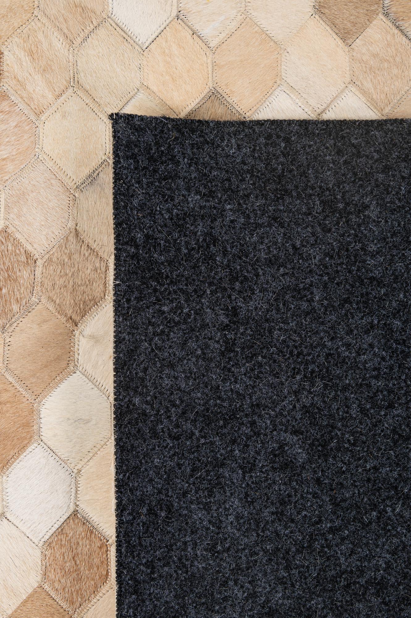 5' 9 x 8' Cowhide - Patchwork Rug
