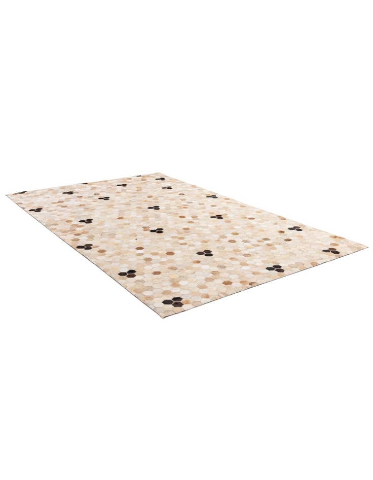 Detail image of 5' x 7' 11 Cowhide - Patchwork Rug