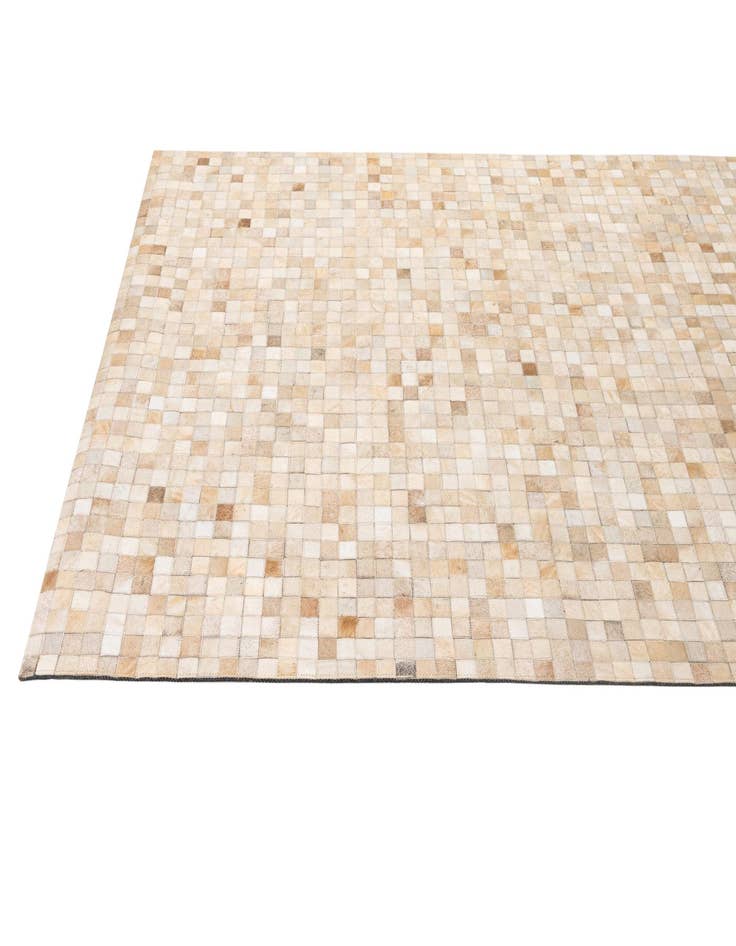 Detail image of 5' 1 x 8' Cowhide - Patchwork Rug