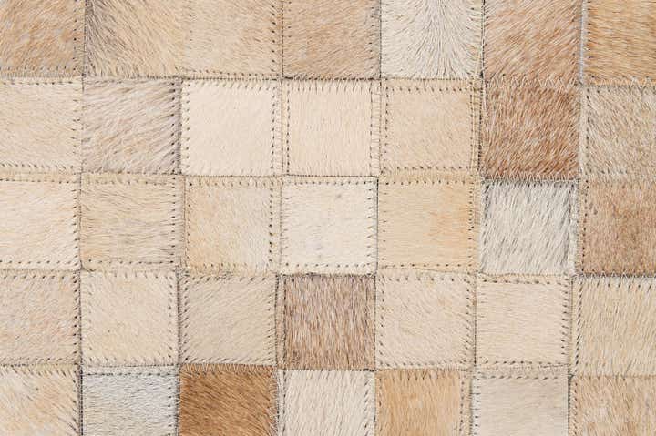 5' 1 x 8' Cowhide - Patchwork Rug