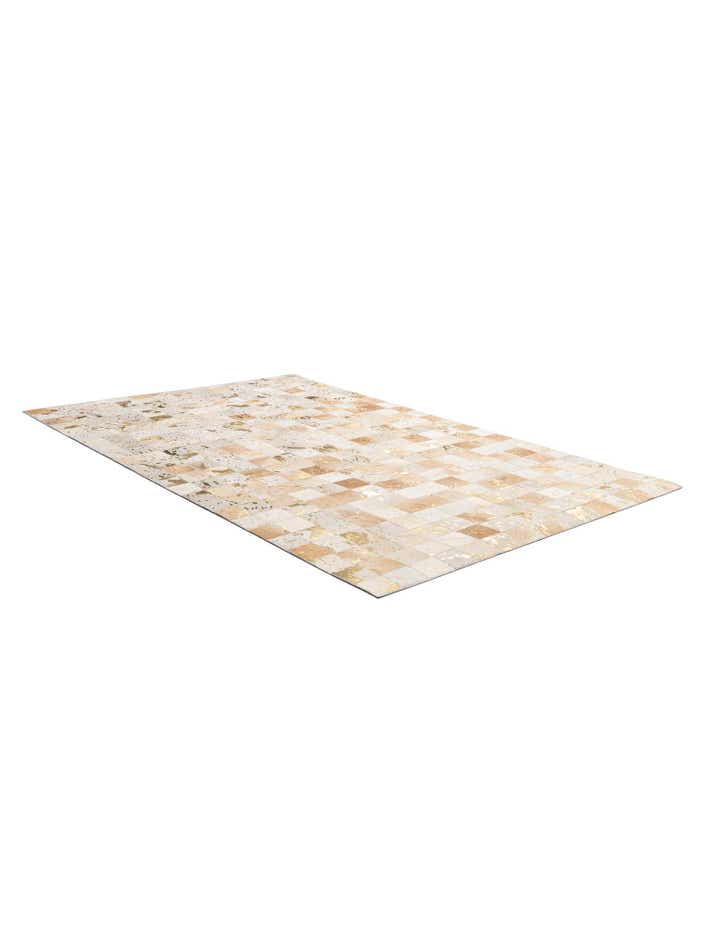 4' 11 x 7' 11 Cowhide - Patchwork Rug