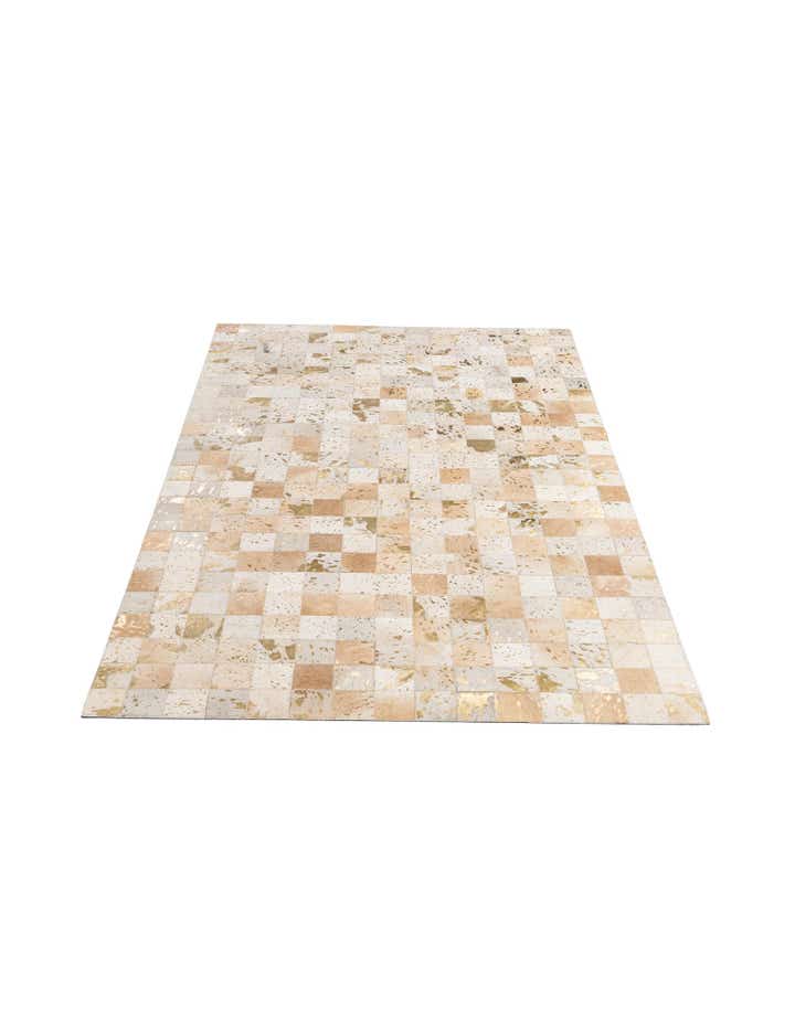 4' 11 x 7' 11 Cowhide - Patchwork Rug