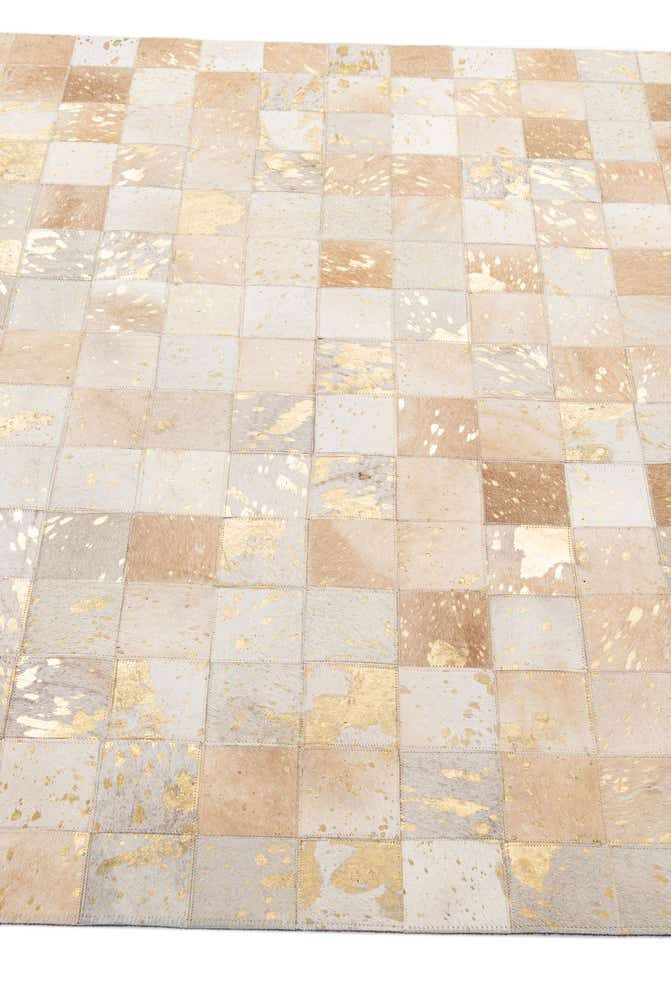 4' 11 x 7' 11 Cowhide - Patchwork Rug