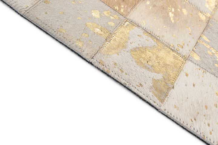 4' 11 x 7' 11 Cowhide - Patchwork Rug