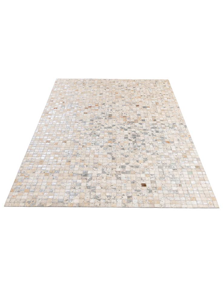 Detail image of 5' x 7' 11 Cowhide - Patchwork Rug