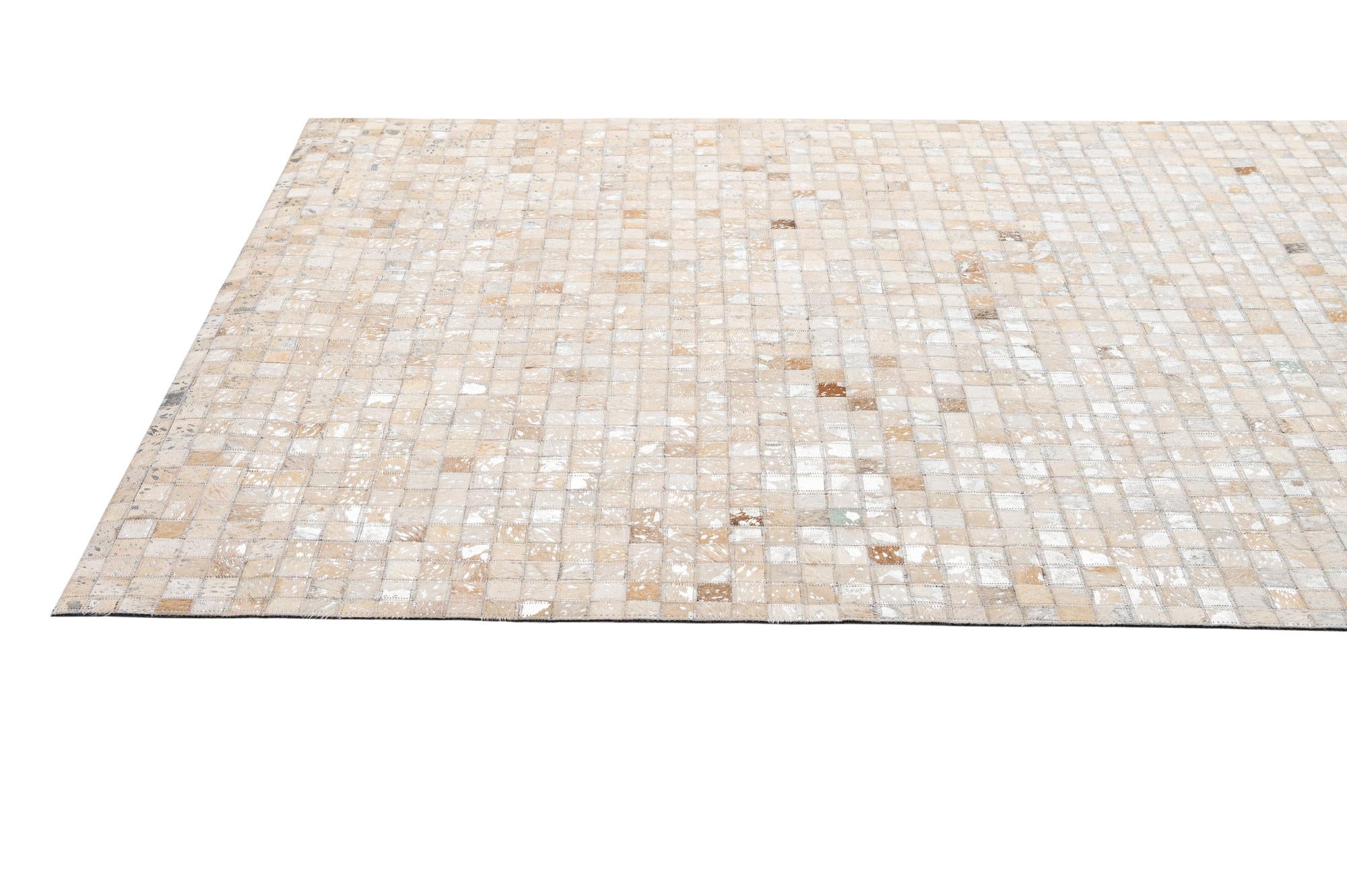 5' x 7' 11 Cowhide - Patchwork Rug