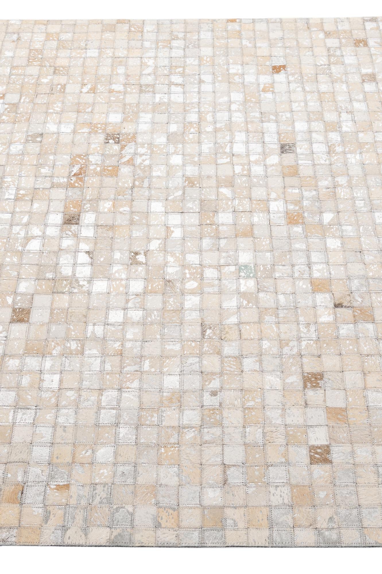 5' x 7' 11 Cowhide - Patchwork Rug