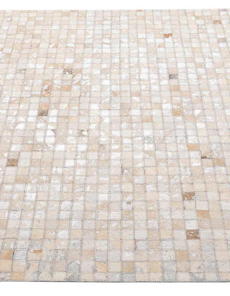 Detail image of 5' x 7' 11 Cowhide - Patchwork Rug