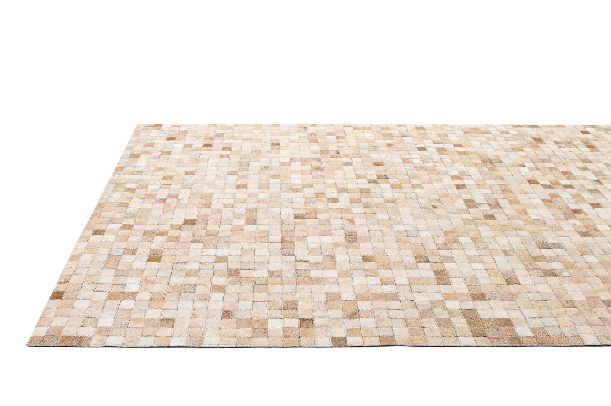 5' x 7' 11 Cowhide - Patchwork Rug