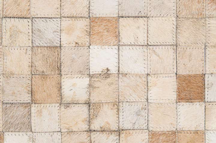 5' x 7' 11 Cowhide - Patchwork Rug