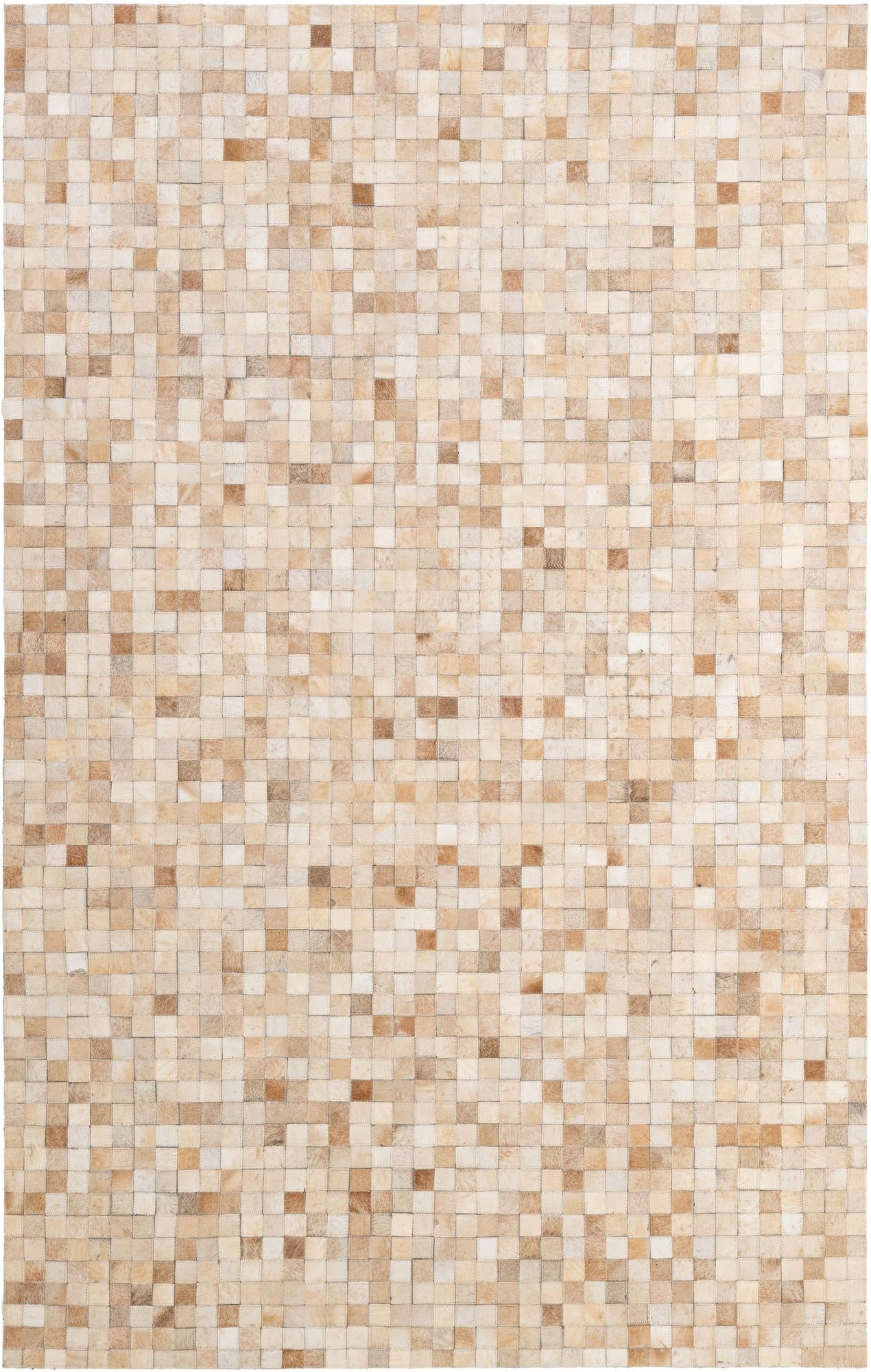 5' x 7' 11 Cowhide - Patchwork Rug