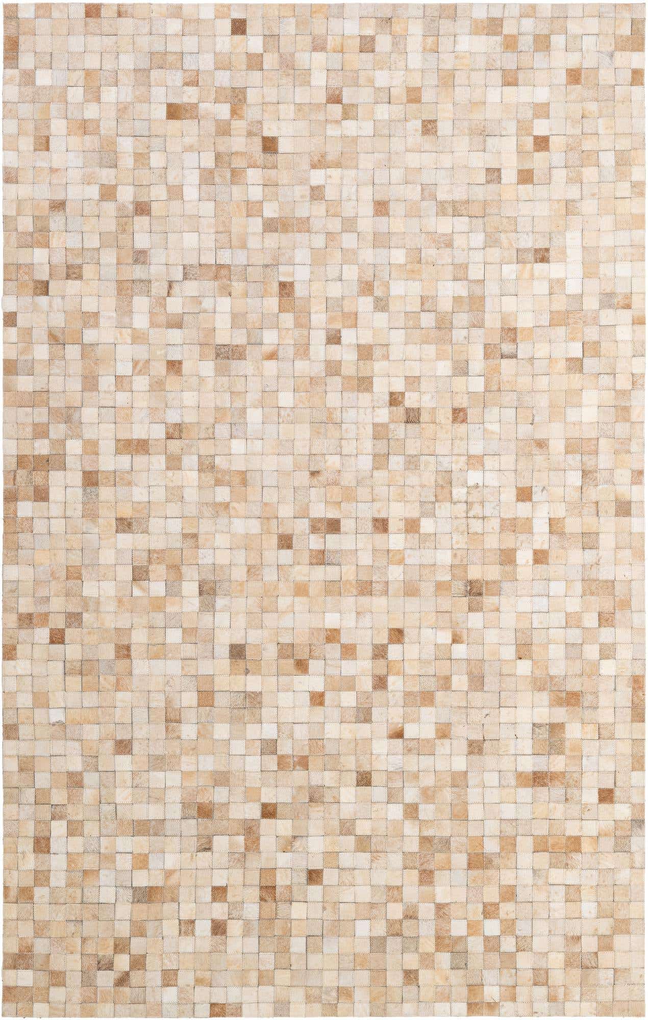 5' x 7' 11 Cowhide - Patchwork Rug